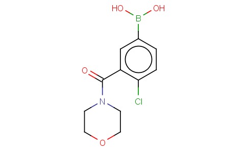 4-CHLORO-3-(N-MORPHOLINECARBONYL)PHENYLBORONIC ACID
